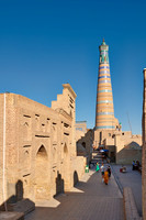 Islam Khodja or Islam Khoja Minaret and Madrassah, Itchan-Kala
