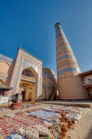 Islam Khodja or Islam Khoja Minaret and Madrassah, Itchan-Kala