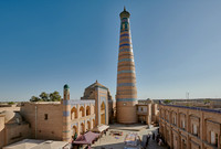 Islam Khodja or Islam Khoja Minaret and Madrassah, Itchan-Kala