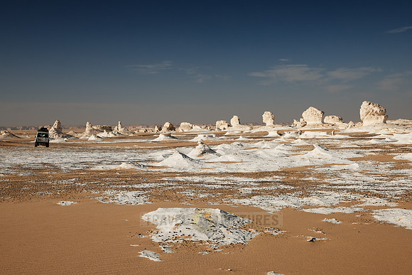 white desert near Oasis Farafra