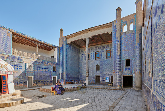 tash khauli palace or Toshhovli, Itchan-Kala