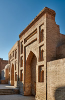 building structures in old town Itchan-Kala