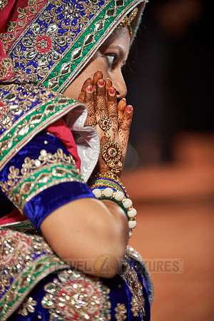 traditional colorful Indian wedding