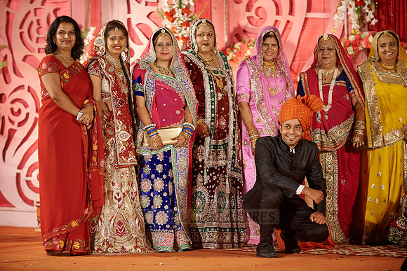 traditional colorful Indian wedding