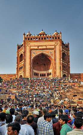 Buland Darwaza, entrance to Fatehpur Sikri complex