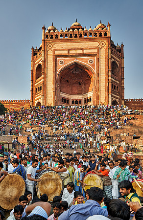 Buland Darwaza, entrance to Fatehpur Sikri complex