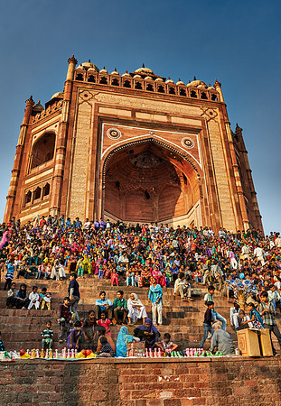 Buland Darwaza, entrance to Fatehpur Sikri complex