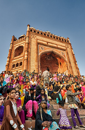 Buland Darwaza, entrance to Fatehpur Sikri complex