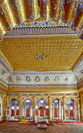 interior shot of Mehrangarh Fort