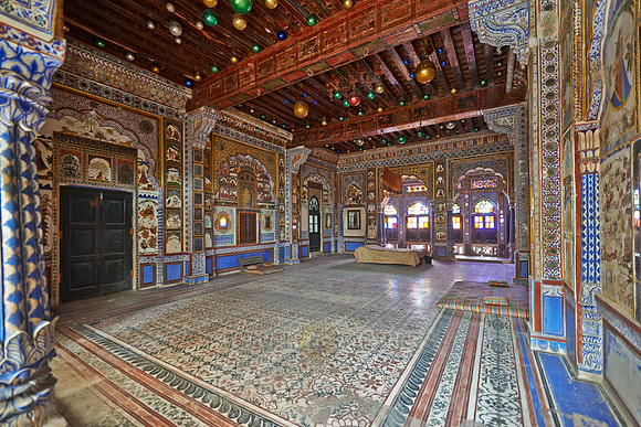 interior shot of Mehrangarh Fort