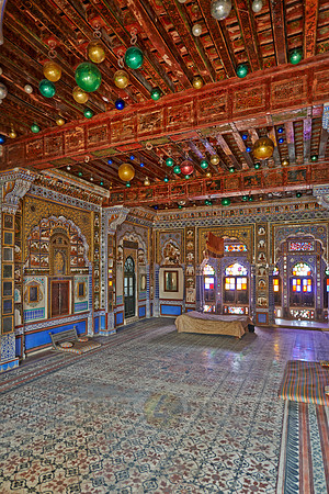 interior shot of Mehrangarh Fort