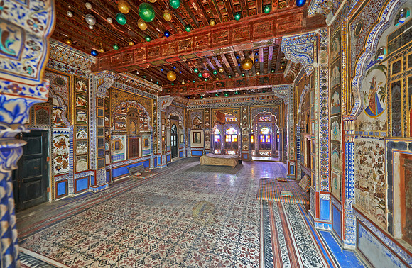 interior shot of Mehrangarh Fort