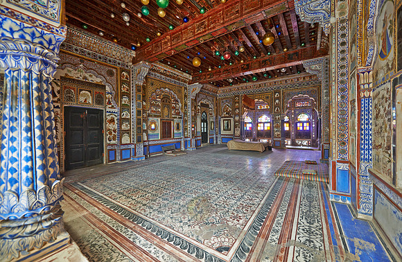interior shot of Mehrangarh Fort