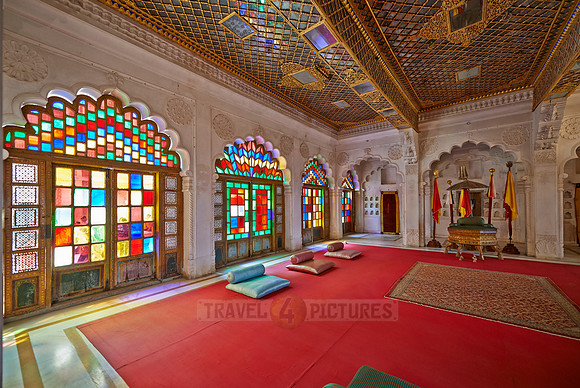 interior shot of Mehrangarh Fort