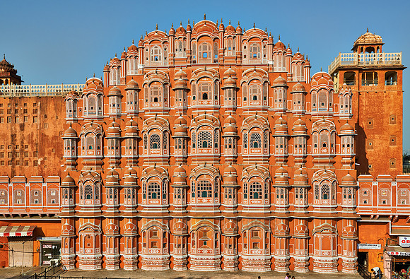 Front facade of Palace of the Winds