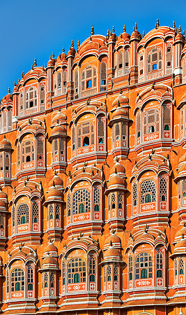 Front facade of Palace of the Winds