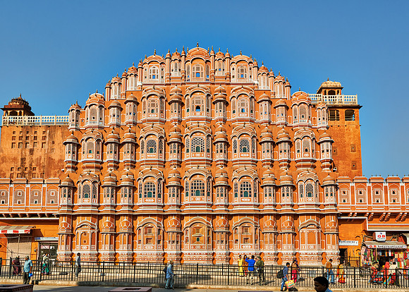 Front facade of Palace of the Winds