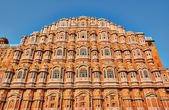 Front facade of Palace of the Winds
