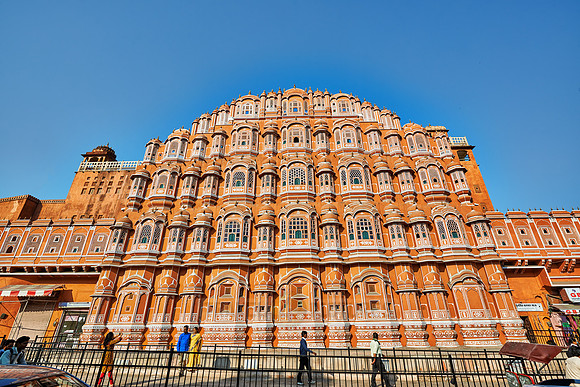 Front facade of Palace of the Winds