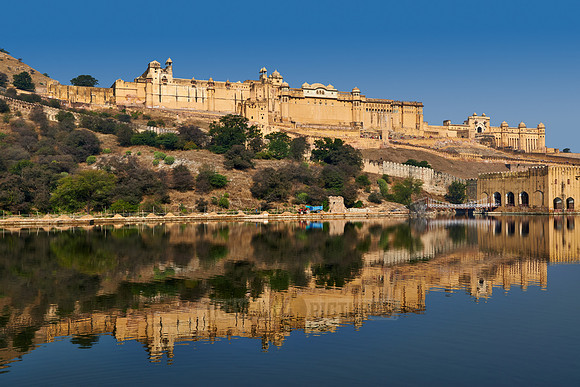 Amer Fort and Maotha Lake