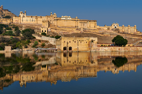 Amer Fort and Maotha Lake