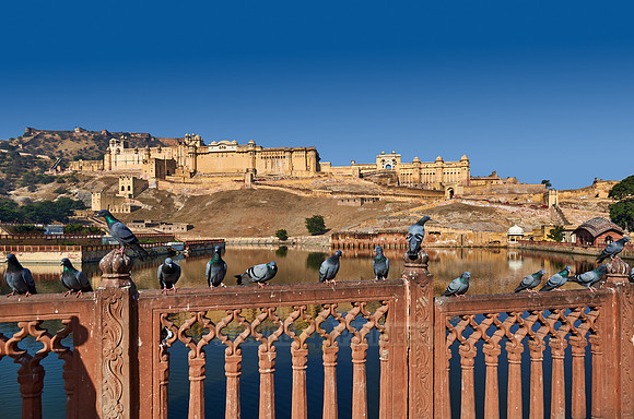 Amer Fort and Maotha Lake