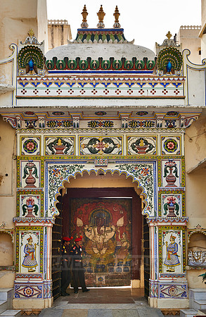 Rajasthani painting of Lord Ganesha