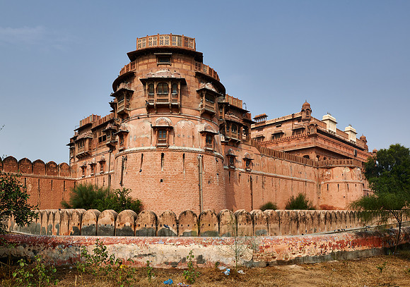 rampart of Junagarh Fort