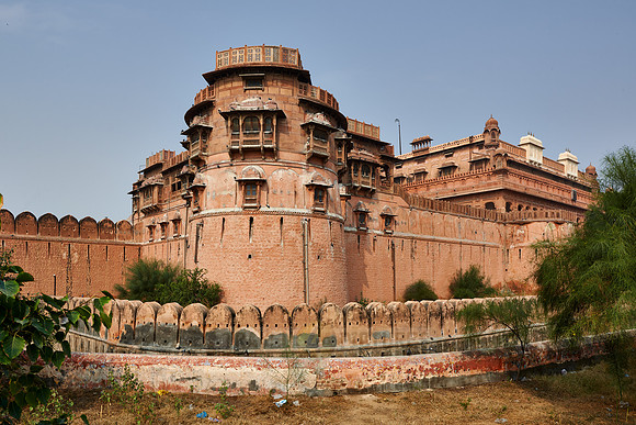 rampart of Junagarh Fort