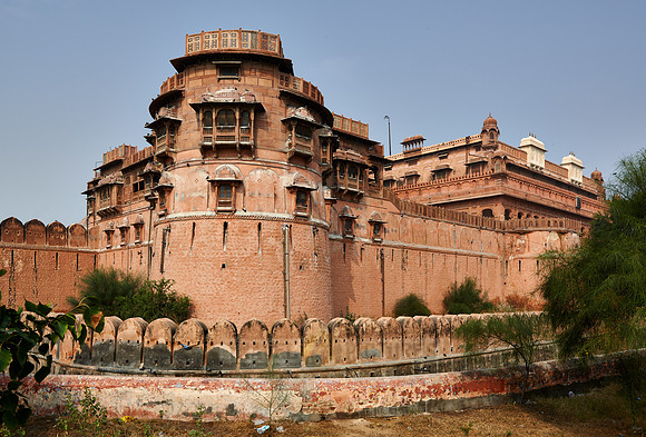 rampart of Junagarh Fort
