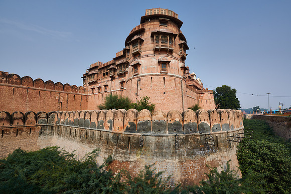 rampart of Junagarh Fort