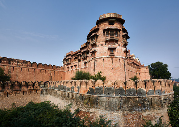 rampart of Junagarh Fort