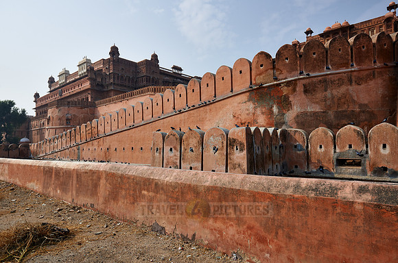 rampart of Junagarh Fort