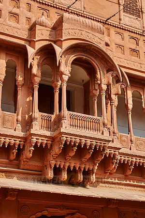 inner courtyard inside Junagarh Fort