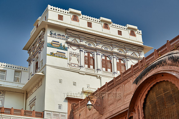 inner courtyard inside Junagarh Fort