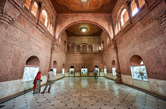 Great hall inside Junagarh Fort