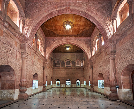 Great hall inside Junagarh Fort