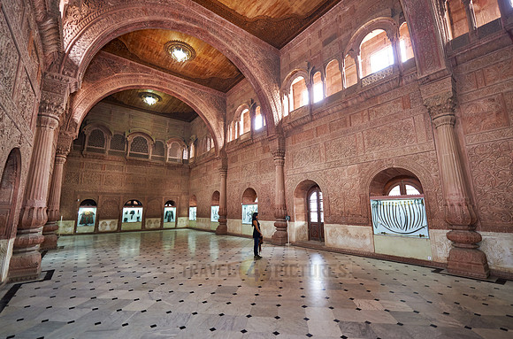 Great hall inside Junagarh Fort