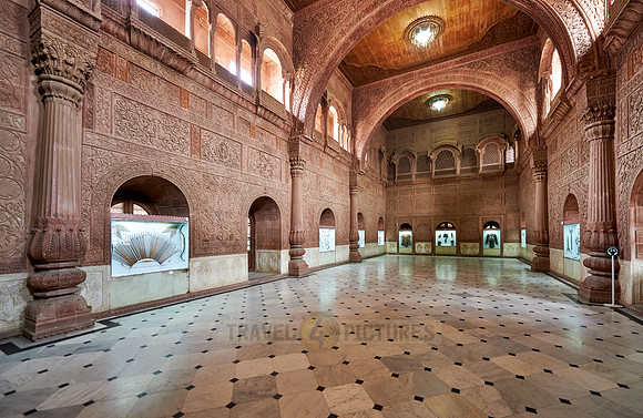 Great hall inside Junagarh Fort