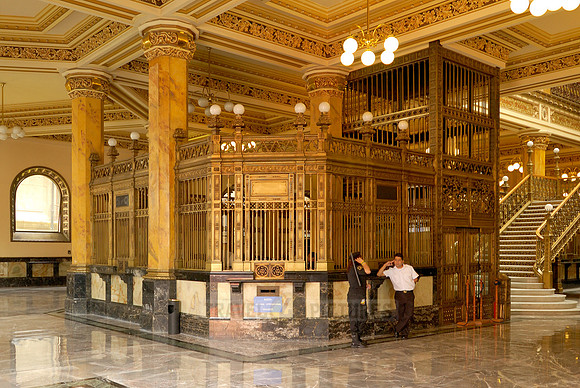 interior view of magnificent postal office