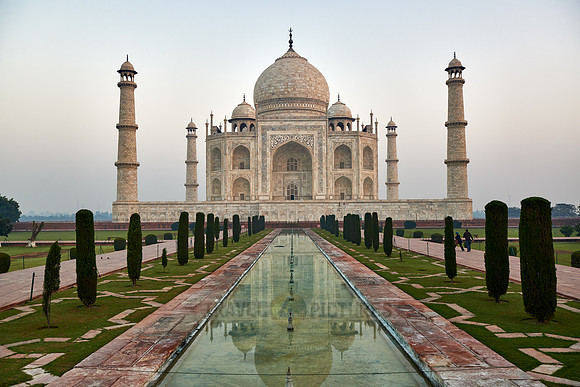 Taj Mahal in morning light