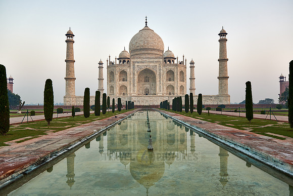Taj Mahal in morning light