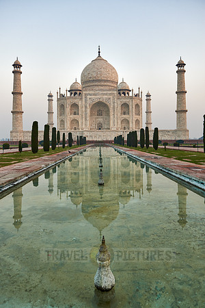 Taj Mahal in morning light