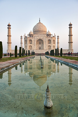 Taj Mahal in morning light