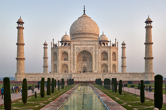 Taj Mahal in morning light