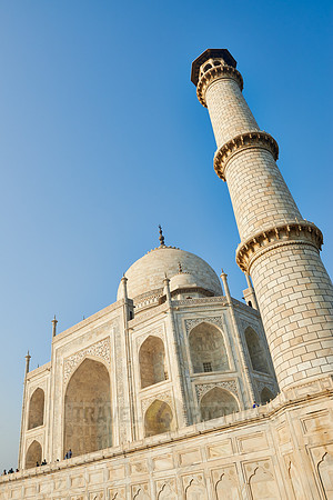 minaret of Taj Mahal