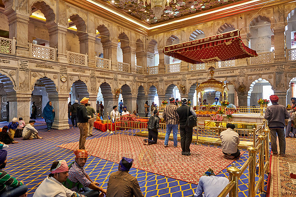 Shish Ganj Gurudwara Sikh Temple in Old Delhi