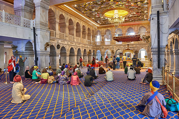 Shish Ganj Gurudwara Sikh Temple in Old Delhi