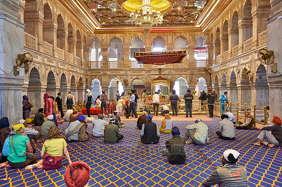 Shish Ganj Gurudwara Sikh Temple in Old Delhi