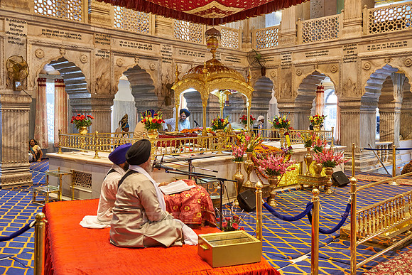 Shish Ganj Gurudwara Sikh Temple in Old Delhi